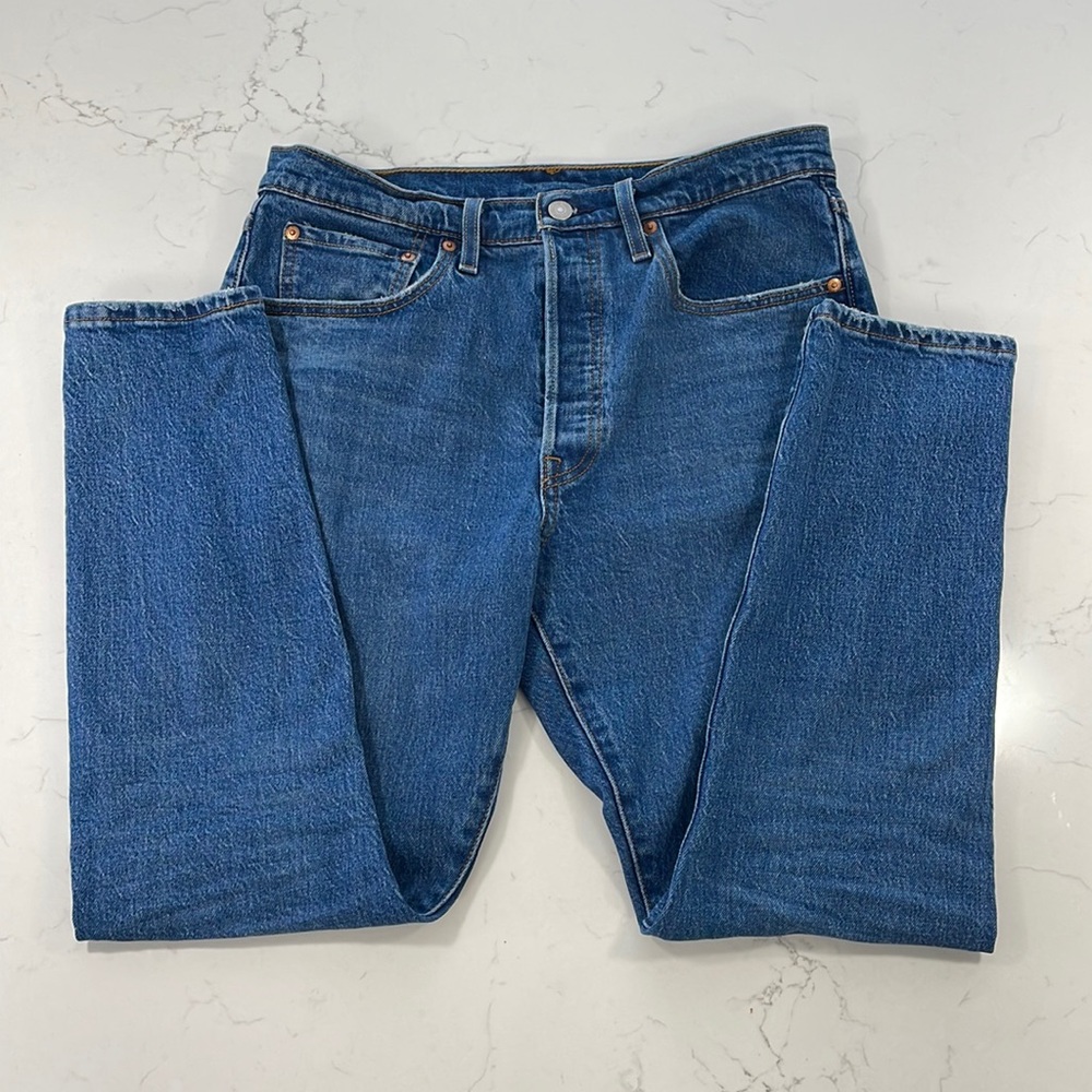 Levi’s 501 S Skinny Jean 
The original blue Jeans. Skinny jeans.